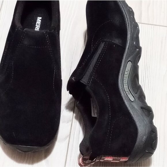 (S-4228) Merrell Jungle Moc Moccasin, Black, Sz 2 Unisex - Picture 6 of 13